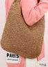 Boho Straw Tote Bag Madelyn